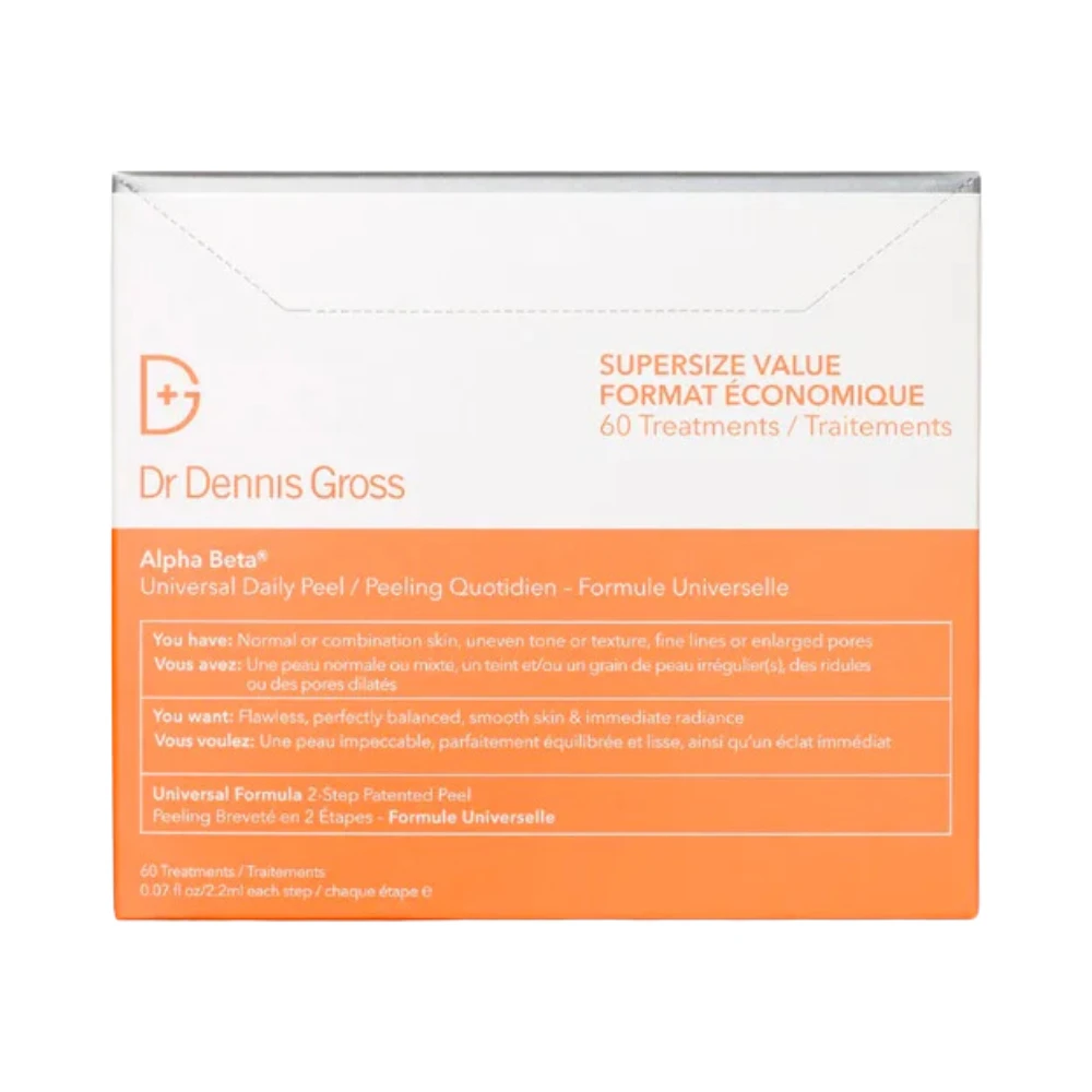 Dr Dennis Gross Alpha Beta Universal Daily Peel 60 Packettes 3 Dr Dennis Gross Alpha Beta Universal Daily Peel 60 Packettes