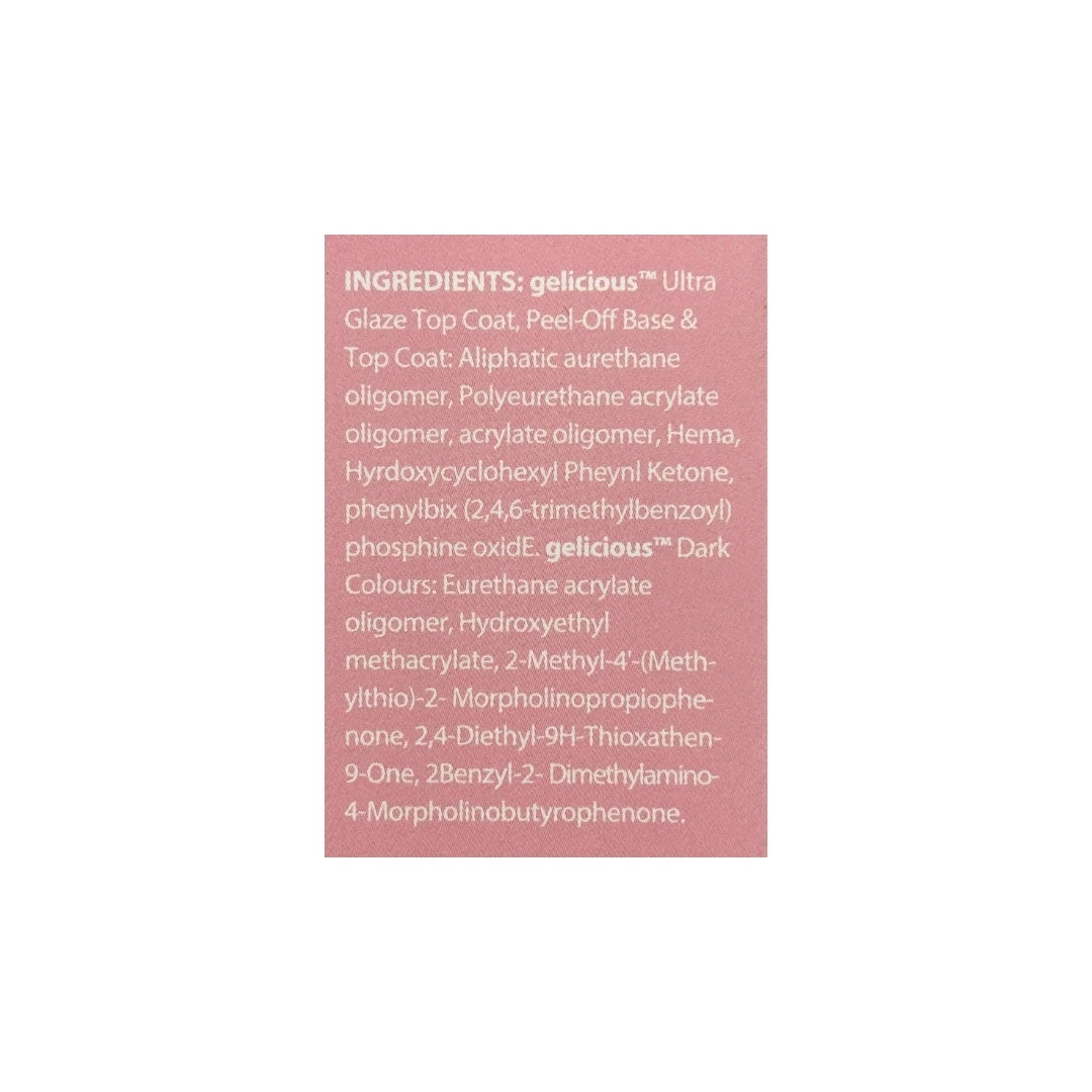 Gelicious Hit The Gym Starter Kit | Professional Peel-Off Gel Nail Set 7 Gelicious Hit The Gym Starter Kit | Professional Peel-Off Gel Nail Set - Image 5