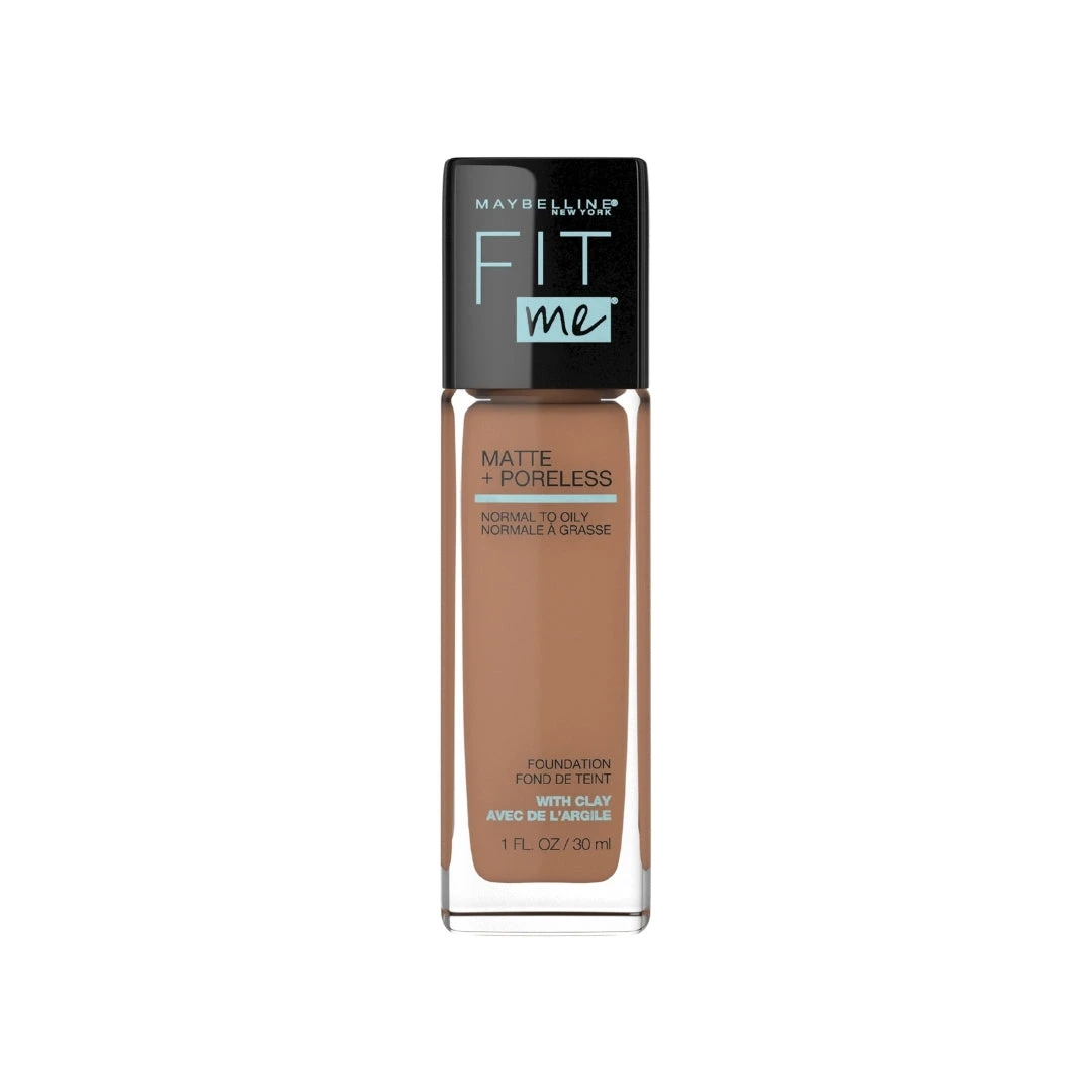 Maybelline Fit Me Matte & Poreless Mattifying Liquid Foundation 30mL - 338 Spicy Brown 3 Maybelline Fit Me Matte & Poreless Mattifying Liquid Foundation 30mL - 338 Spicy Brown