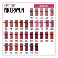 Maybelline SuperStay Ink Crayon Lipstick 1.2g - 15 Lead The Way -On Trend Beauty OTB 3736.alt 2
