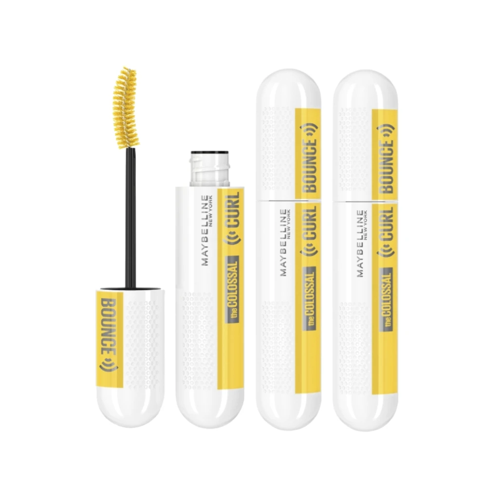 Maybelline Colossal Curl Bounce Mascara 3-Pack - 355 Very Black 3 Maybelline Colossal Curl Bounce Mascara 3-Pack - 355 Very Black