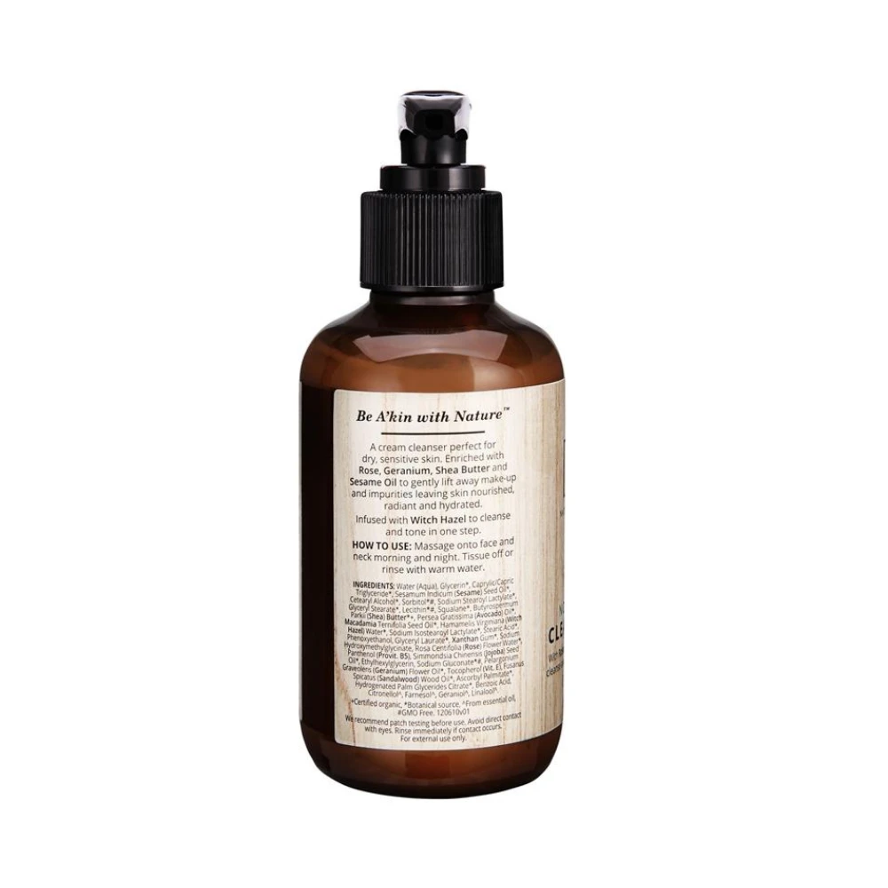 A'kin Nourishing Cream Cleanser & Toner 140mL - Dry & Sensitive Skin 4 A'kin Nourishing Cream Cleanser & Toner 140mL - Dry & Sensitive Skin - Image 2