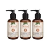 3 X A'kin Nourishing Cream Cleanser & Toner 140mL - Dry & Sensitive Skin