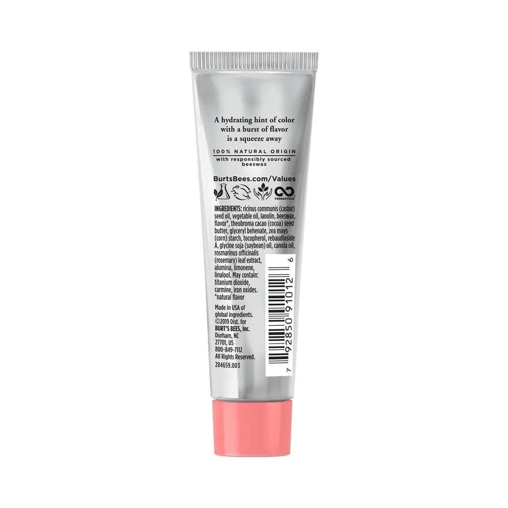 Burt's Bees Squeezy Tinted Lip Balm 12.1g - Sweet Peach 4 Burt's Bees Squeezy Tinted Lip Balm 12.1g - Sweet Peach - Image 2