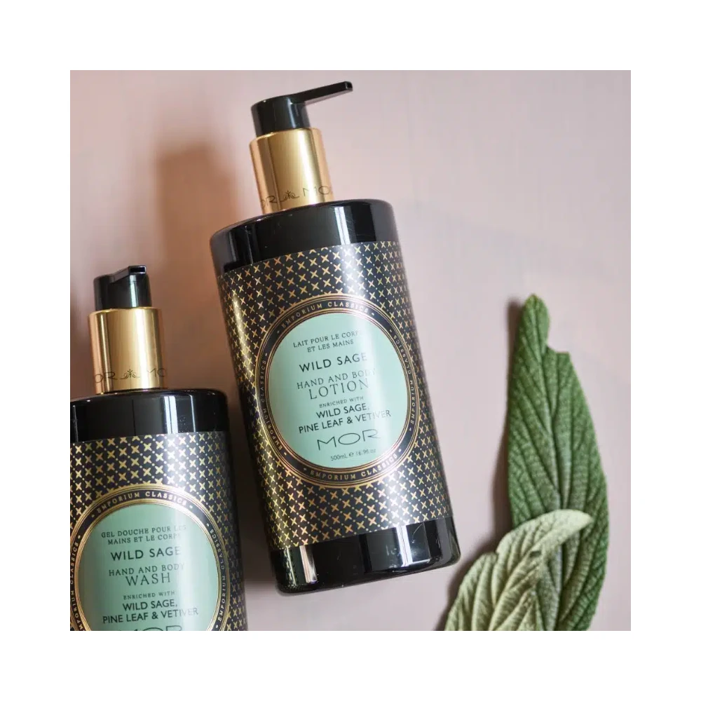 MOR Emporium Classics Wild Sage Hand & Body Lotion (500mL) 4 MOR Emporium Classics Wild Sage Hand & Body Lotion (500mL) - Image 2