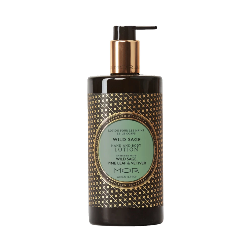 MOR Emporium Classics Wild Sage Hand & Body Lotion (500mL) 3 MOR Emporium Classics Wild Sage Hand & Body Lotion (500mL)