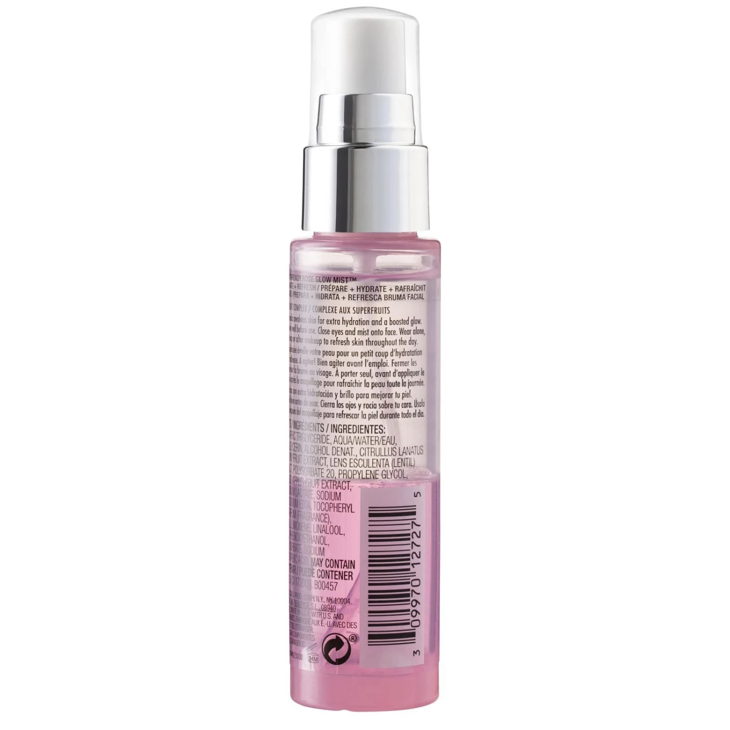 Revlon PhotoReady Rose Glow Mist Prep+Hydrate+Refresh 36mL - Rose Glow 4 Revlon PhotoReady Rose Glow Mist Prep+Hydrate+Refresh 36mL - Rose Glow - Image 2