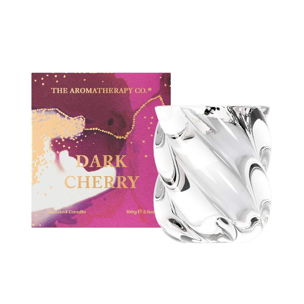 The Aromatherapy Co. Festive Votive Dark Cherry Scented Candle - 100g 2 The Aromatherapy Co. Festive Votive Dark Cherry Scented Candle - 100g