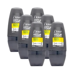 Dove Men+Care Sport Fresh Antiperspirant Roll-On - 50ml (Pack of 6)