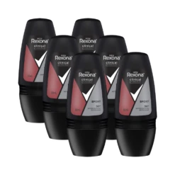 Rexona Men Clinical Protection Sport Antiperspirant Deodorant - 6 x 50mL Bulk Pack