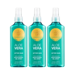 Bondi Sands Aloe Vera After Sun Moisturising Gel Spray 200mL - 3 Pack