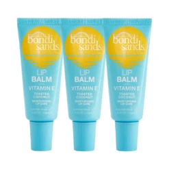 3 X Bondi Sands Lip Balm With Vitamin E Toasted Coconut 10g