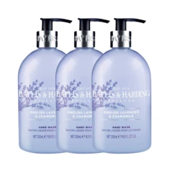Baylis & Harding English Lavender & Chamomile Hand Wash 500mL (3 Pack)