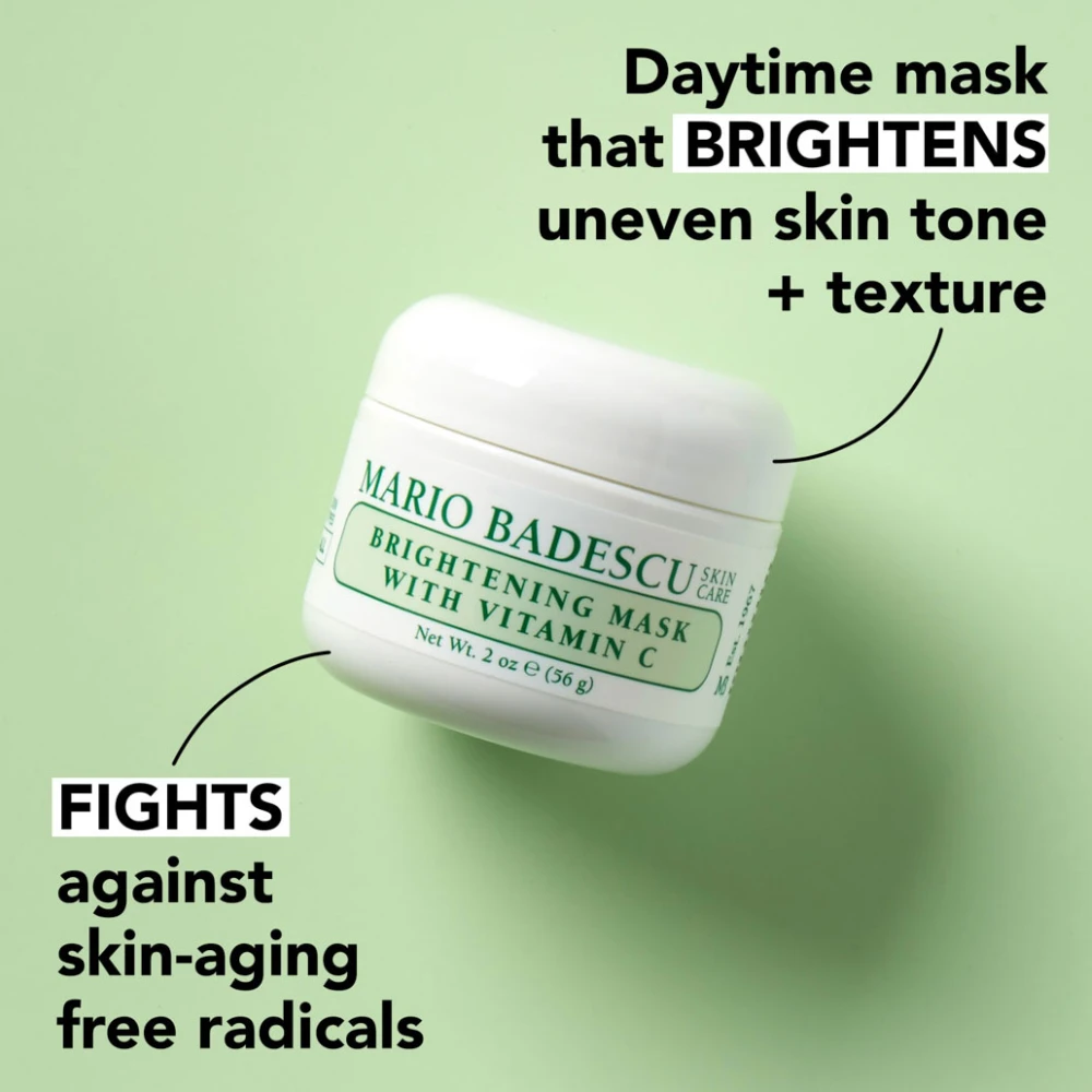 Mario Badescu Brightening Mask With Vitamin C 56g 7 Mario Badescu Brightening Mask With Vitamin C 56g - Image 5
