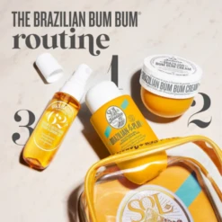 Sol De Janeiro Bum Bum Jet Set: 3-Piece Iconic Body Care Travel Kit 9 Sol De Janeiro Bum Bum Jet Set: 3-Piece Iconic Body Care Travel Kit -On Trend Beauty OTB 4372.alt 2