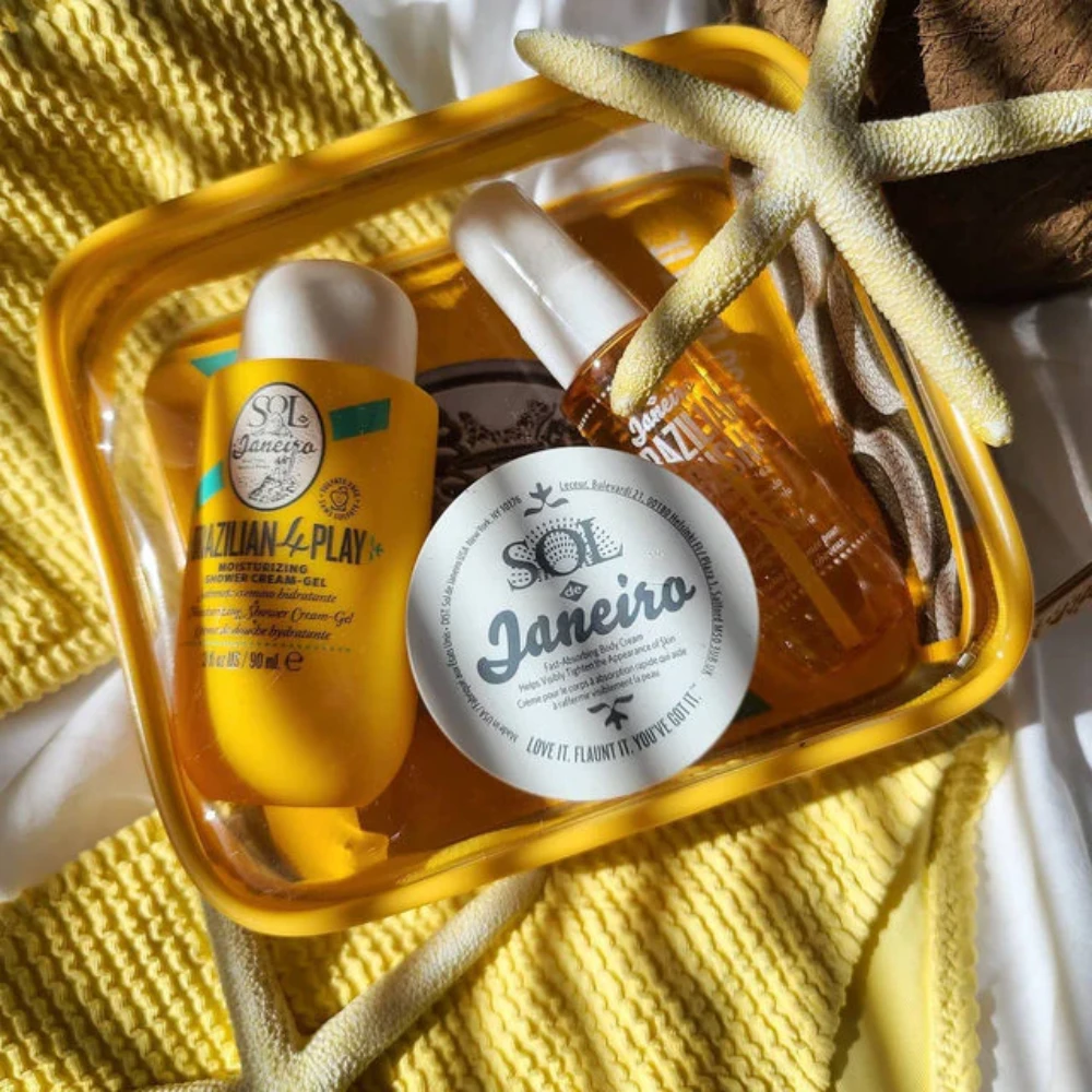Sol De Janeiro Bum Bum Jet Set: 3-Piece Iconic Body Care Travel Kit 7 Sol De Janeiro Bum Bum Jet Set: 3-Piece Iconic Body Care Travel Kit - Image 5