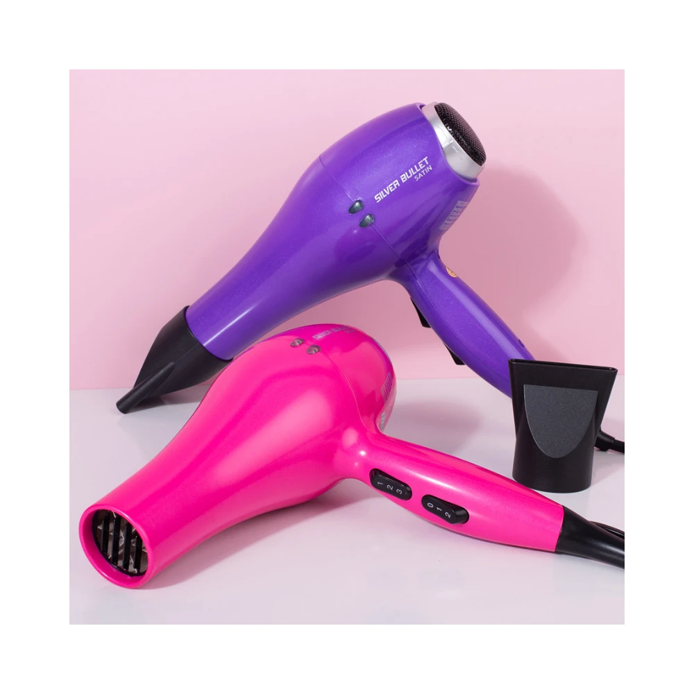 Silver Bullet Satin Hair Dryer - Purple 5 Silver Bullet Satin Hair Dryer - Purple - Image 3