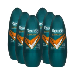 Rexona Men Adventure Roll-On Deodorant 45mL (6-Pack) - 72H Protection
