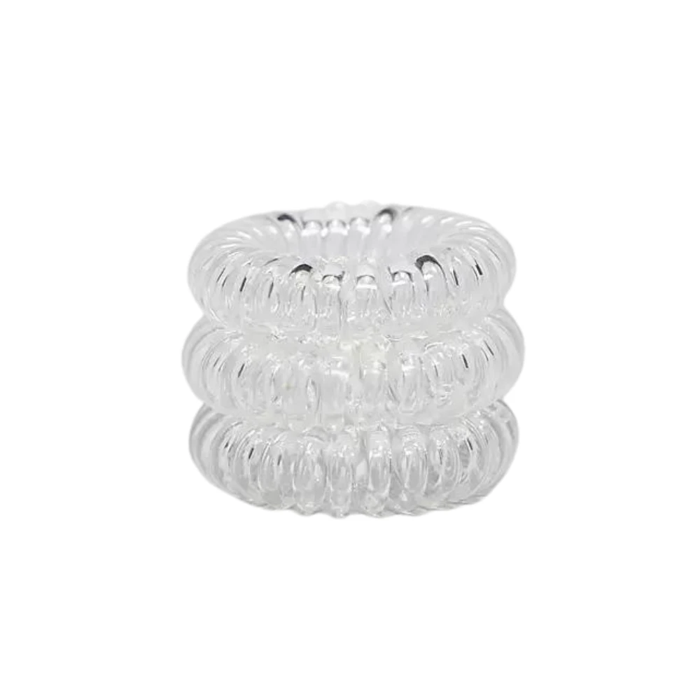 Invisibobble® Invisibobble Original Spiral Traceless Hair Ties 3Pk - Crystal Clear 4 Invisibobble® Invisibobble Original Spiral Traceless Hair Ties 3Pk - Crystal Clear - Image 2