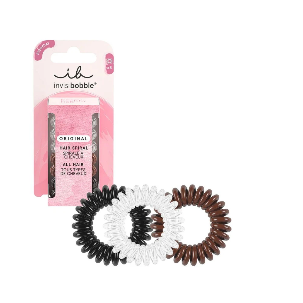 Invisibobble® Invisibobble Original The Hair Necessities Traceless Hair Ties 8Pk 3 Invisibobble® Invisibobble Original The Hair Necessities Traceless Hair Ties 8Pk