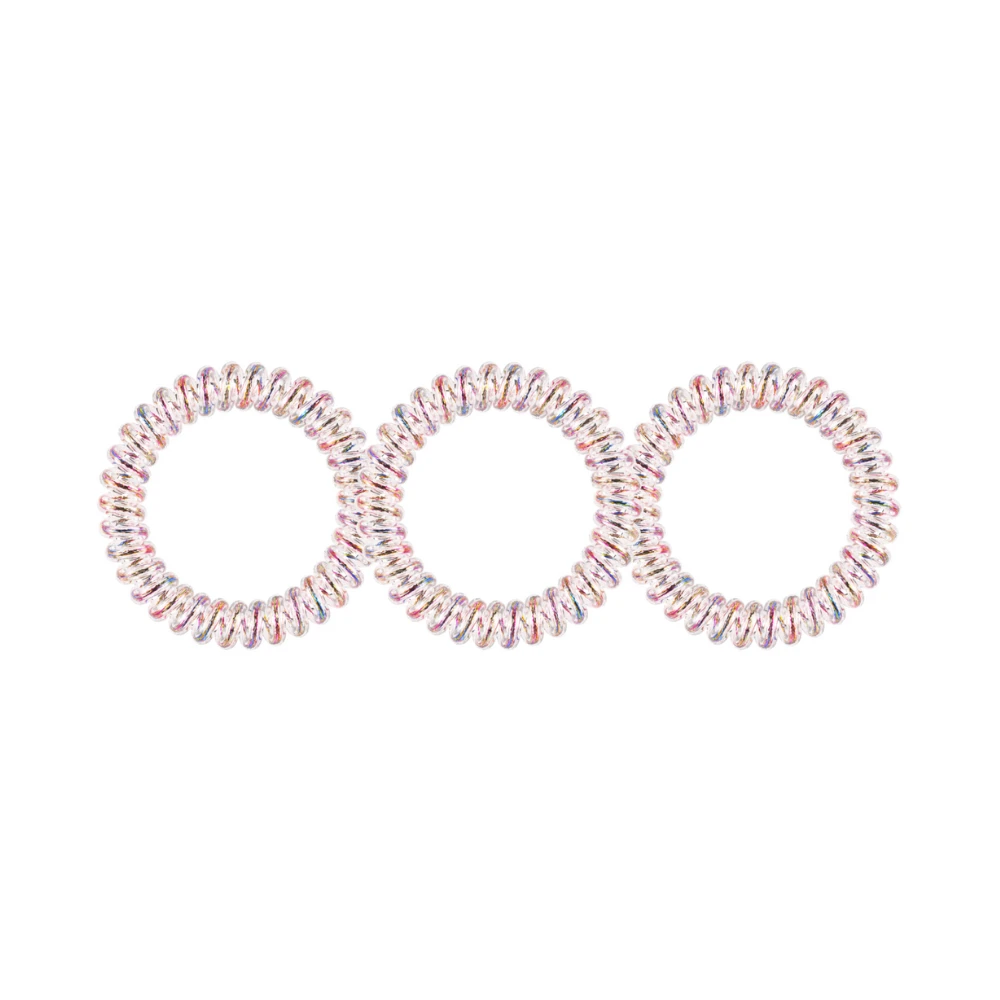 Invisibobble® Invisibobble Slim Elegant Spiral Traceless Hair Ties 3Pk - Vanity Fairy 4 Invisibobble® Invisibobble Slim Elegant Spiral Traceless Hair Ties 3Pk - Vanity Fairy - Image 2