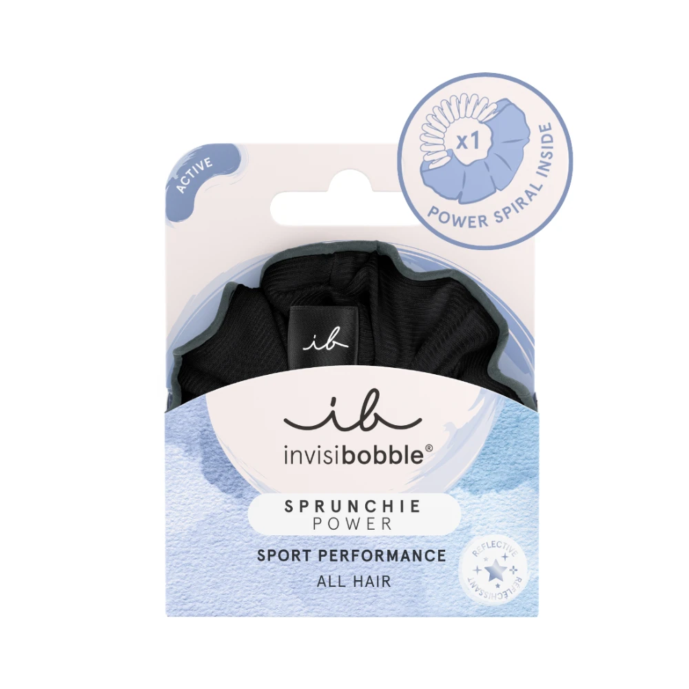 Invisibobble® Invisibobble Sprunchie Power Active Spiral Scrunchie 1Pk - Black Panther 5 Invisibobble® Invisibobble Sprunchie Power Active Spiral Scrunchie 1Pk - Black Panther - Image 3