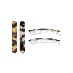 Invisibobble® Invisibobble Barrette Stylish Hair Clip 2Pk - Havana Mama -On Trend Beauty OTB 4455.alt 1