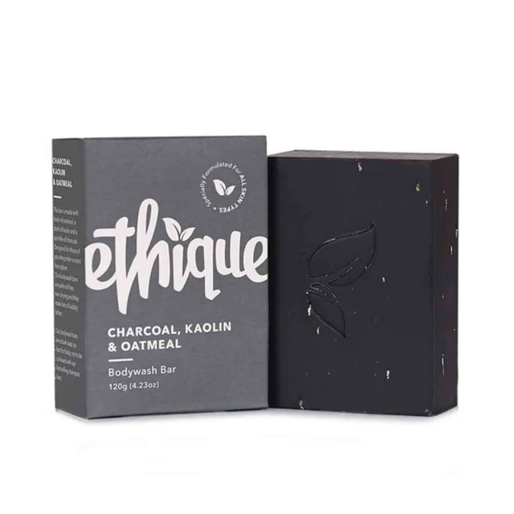 Ethique Bodywash Bar Charcoal, Kaolin & Oatmeal - 6 Pack (120g Each) 4 Ethique Bodywash Bar Charcoal, Kaolin & Oatmeal - 6 Pack (120g Each) - Image 2