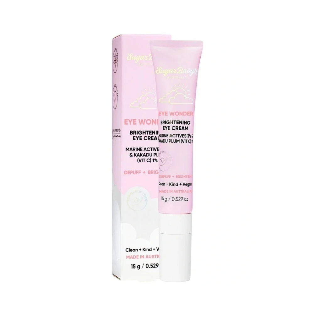 3 X SugarBaby Eye Wonder Brightening Eye Cream 15g 4 3 X SugarBaby Eye Wonder Brightening Eye Cream 15g - Image 2