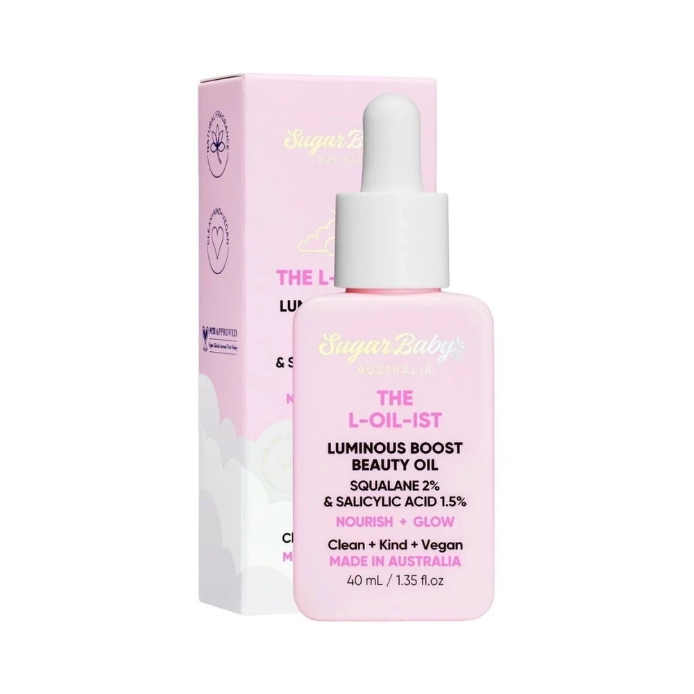 3 X SugarBaby The L-Oil-Ist Luminous Boost Beauty Oil 40mL 4 3 X SugarBaby The L-Oil-Ist Luminous Boost Beauty Oil 40mL - Image 2