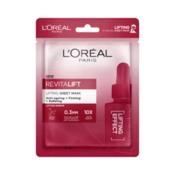 L’Oréal Paris 5 X L'Oreal Paris Revitalift Lifting Sheet Face Mask 30g 7 L’Oréal Paris 5 X L'Oreal Paris Revitalift Lifting Sheet Face Mask 30g -On Trend Beauty OTB 4591.alt 1