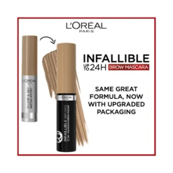 L’Oréal Paris L'Oreal Paris Infaillible Brows Volmizing Eyebrow Mascara 4.9mL - 00 Clear -On Trend Beauty OTB 4670.alt 2