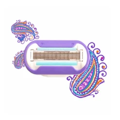 Gillette Venus x Vera Bradley Extra Smooth Blade Refills - 12 Count (3 x 4-Pack Bundle) 9 Gillette Venus x Vera Bradley Extra Smooth Blade Refills - 12 Count (3 x 4-Pack Bundle) -On Trend Beauty OTB 4679.alt 2