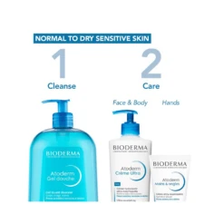 Bioderma Atoderm Ultra-Gentle Shower Gel 1 Litre -On Trend Beauty OTB 4743.alt 2