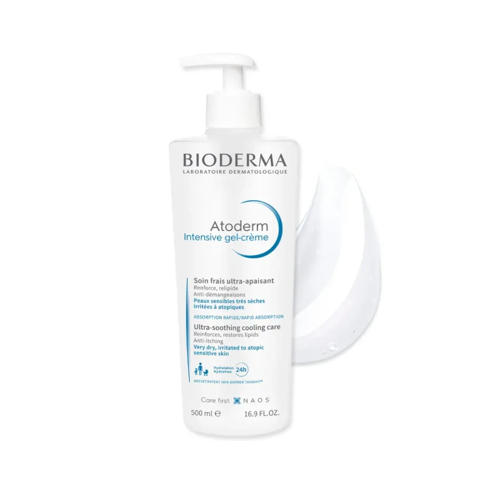 Bioderma Atoderm Intensive Gel-Creme - Ultra-Light Nourishing Moisturiser 500mL 4 Bioderma Atoderm Intensive Gel-Creme - Ultra-Light Nourishing Moisturiser 500mL - Image 2