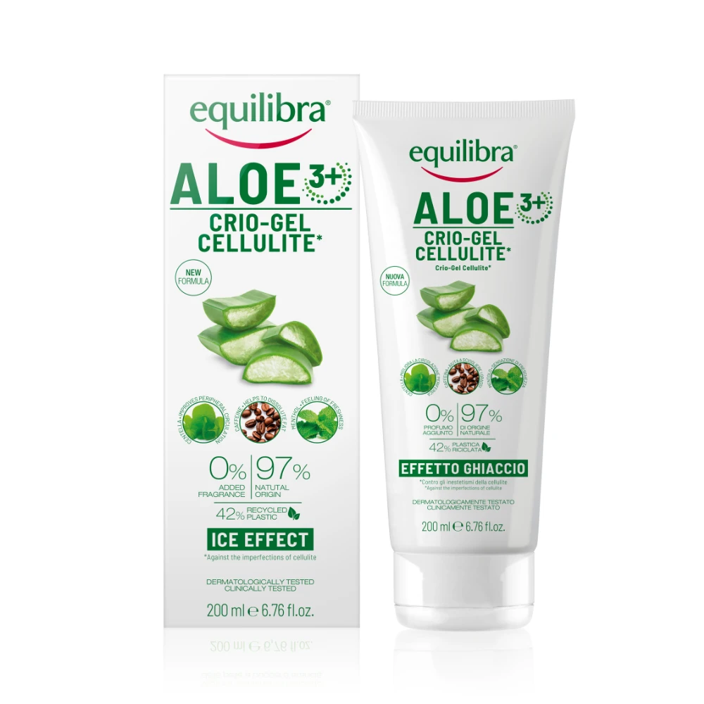 Equilibra Aloe Vera Cellulite Crio Body Gel 200mL - Cooling Firming Treatment 3 Equilibra Aloe Vera Cellulite Crio Body Gel 200mL - Cooling Firming Treatment