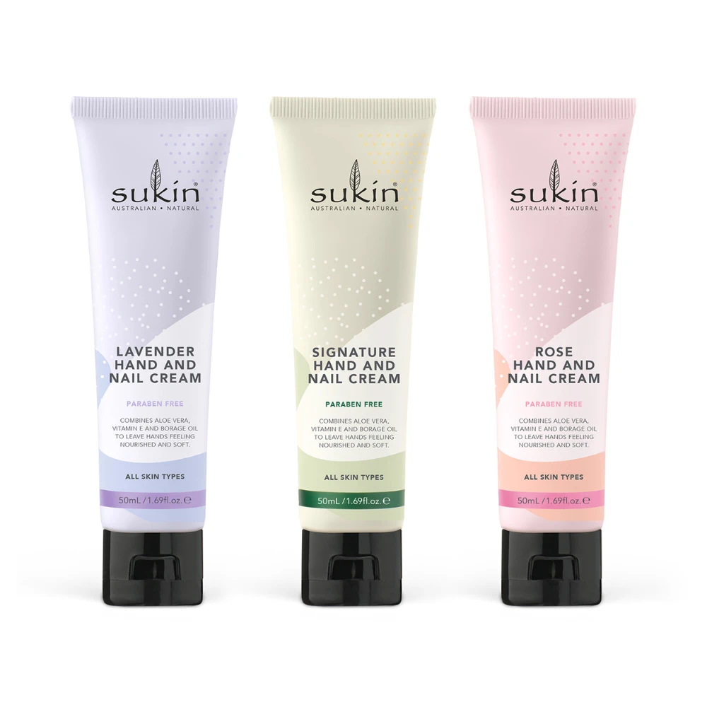 Sukin The Hand Cream Trio Pack - 3 x 50ml Natural Hand & Nail Gift Set 4 Sukin The Hand Cream Trio Pack - 3 x 50ml Natural Hand & Nail Gift Set - Image 2