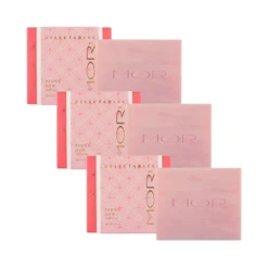 MOR Delectables Peony Dew Soap Cake 180g - Luxury 3-Pack Set