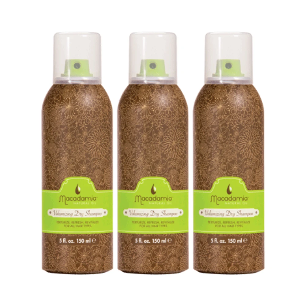 Macadamia Natural Oil Volumizing Dry Shampoo 150mL - 3 Pack Bundle 3 Macadamia Natural Oil Volumizing Dry Shampoo 150mL - 3 Pack Bundle