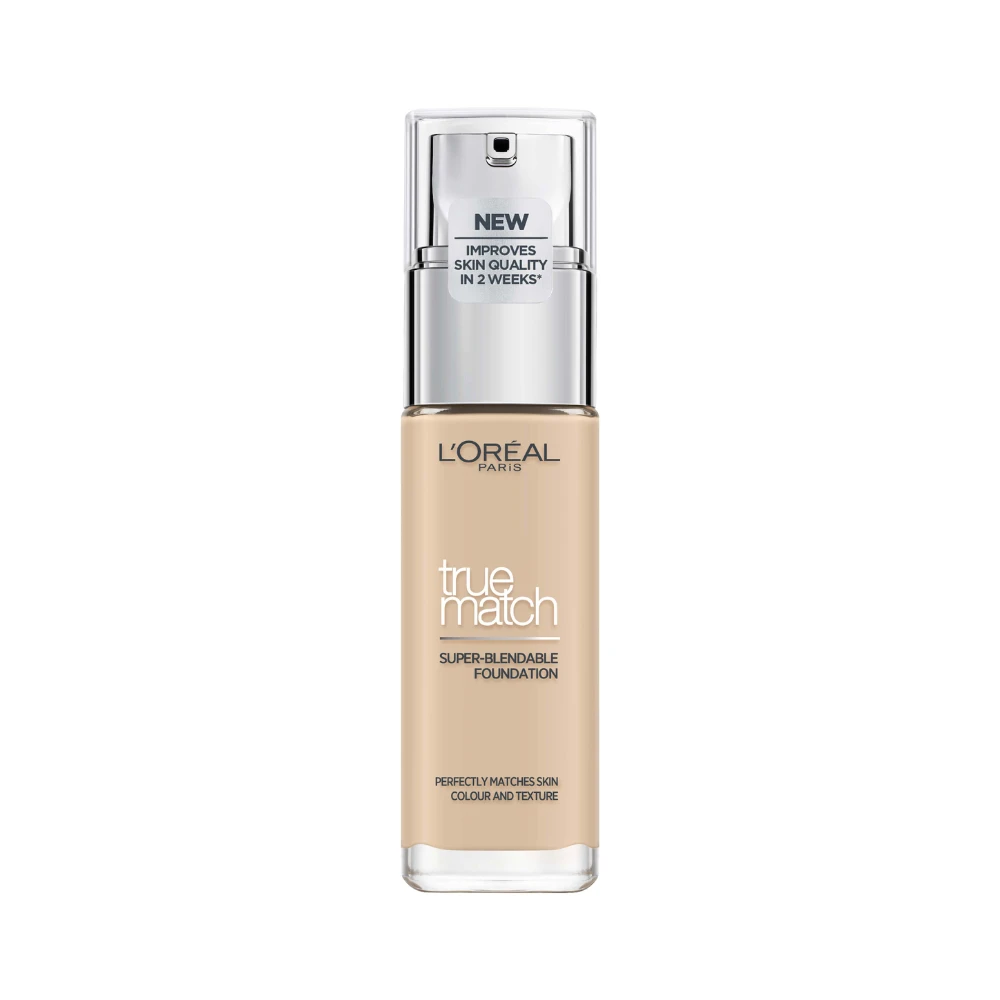L’Oréal Paris L'Oreal Paris True Match Super Blendable Liquid Foundation 30mL - 1.N Ivory 3 L’Oréal Paris L'Oreal Paris True Match Super Blendable Liquid Foundation 30mL - 1.N Ivory