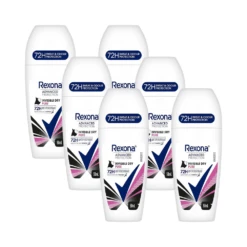 Rexona Advanced Protection Invisible Dry Pure Women's Deodorant (6 x 50mL)