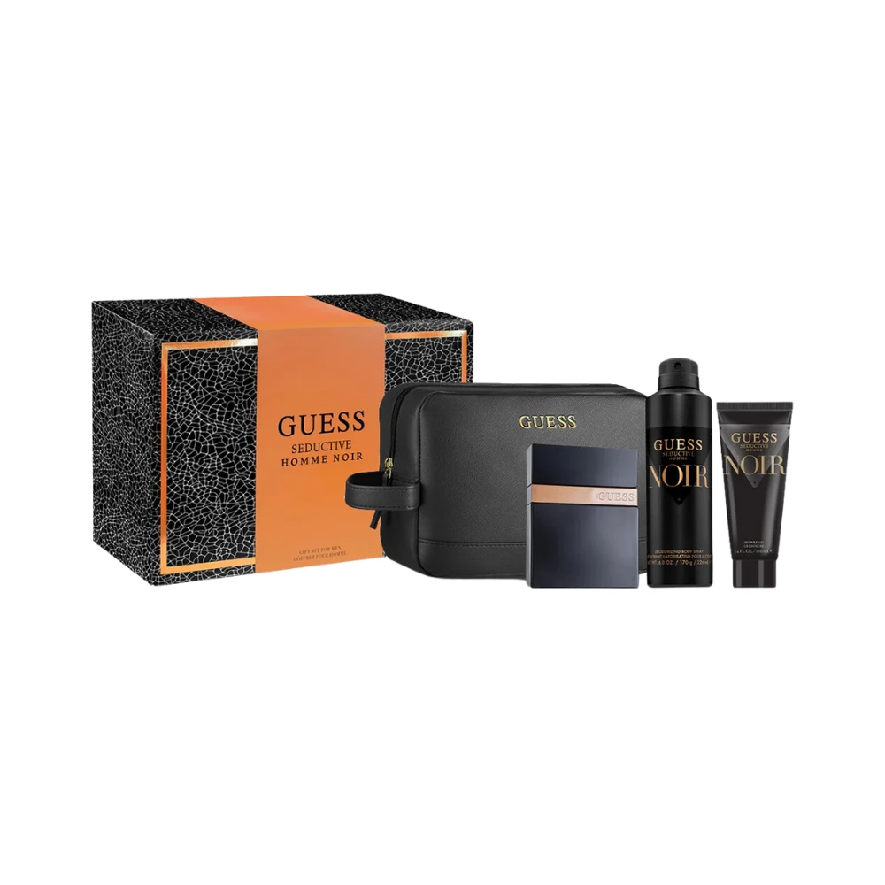 Guess Seductive Homme Noir 4 Piece Fragrance Gift Set 3 Guess Seductive Homme Noir 4 Piece Fragrance Gift Set
