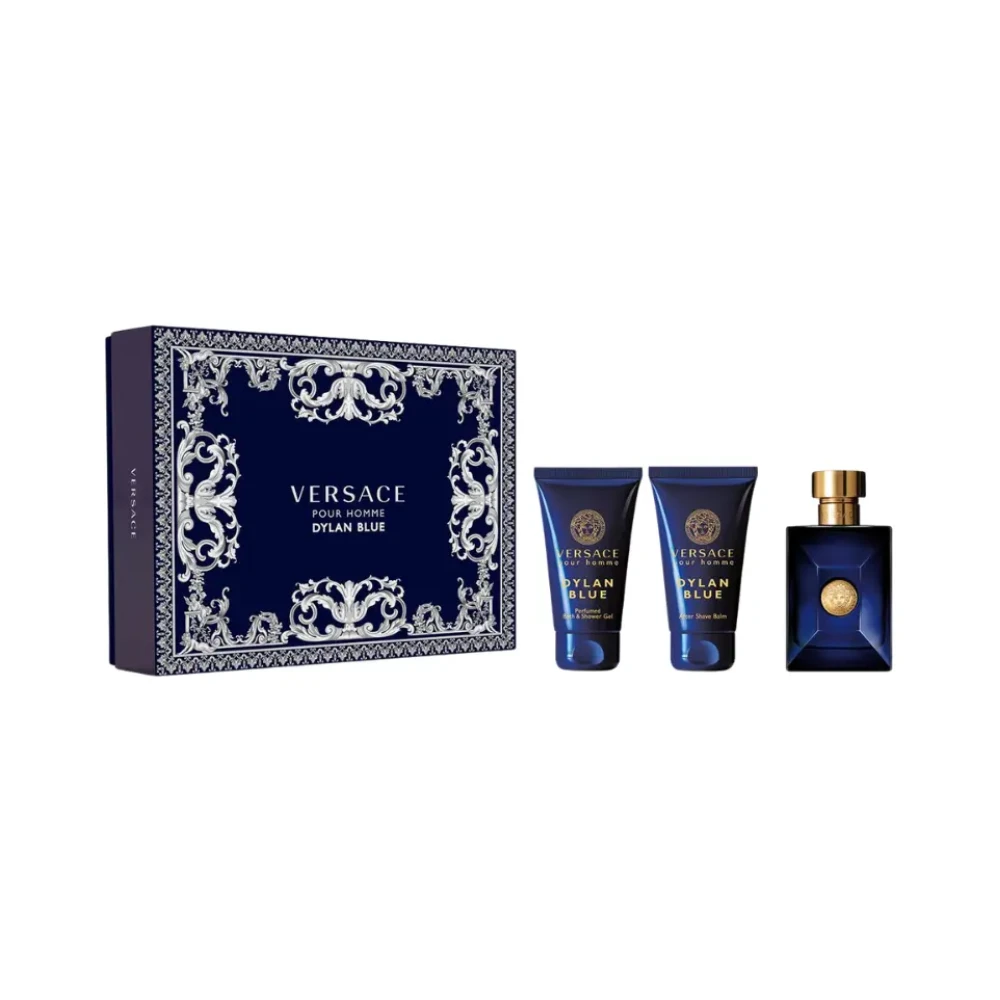 Versace Dylan Blue Pour Homme 3-Piece Fragrance Gift Set 3 Versace Dylan Blue Pour Homme 3-Piece Fragrance Gift Set