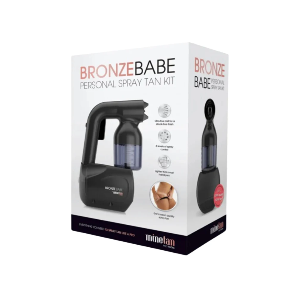 MineTan Bronze Babe Personal Home Spray Tan Kit - Black 9 MineTan Bronze Babe Personal Home Spray Tan Kit - Black - Image 7