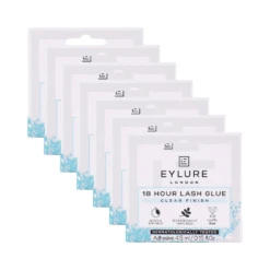 6 X Eylure London 18 Hour Lash Glue 4.5mL - Clear Finish