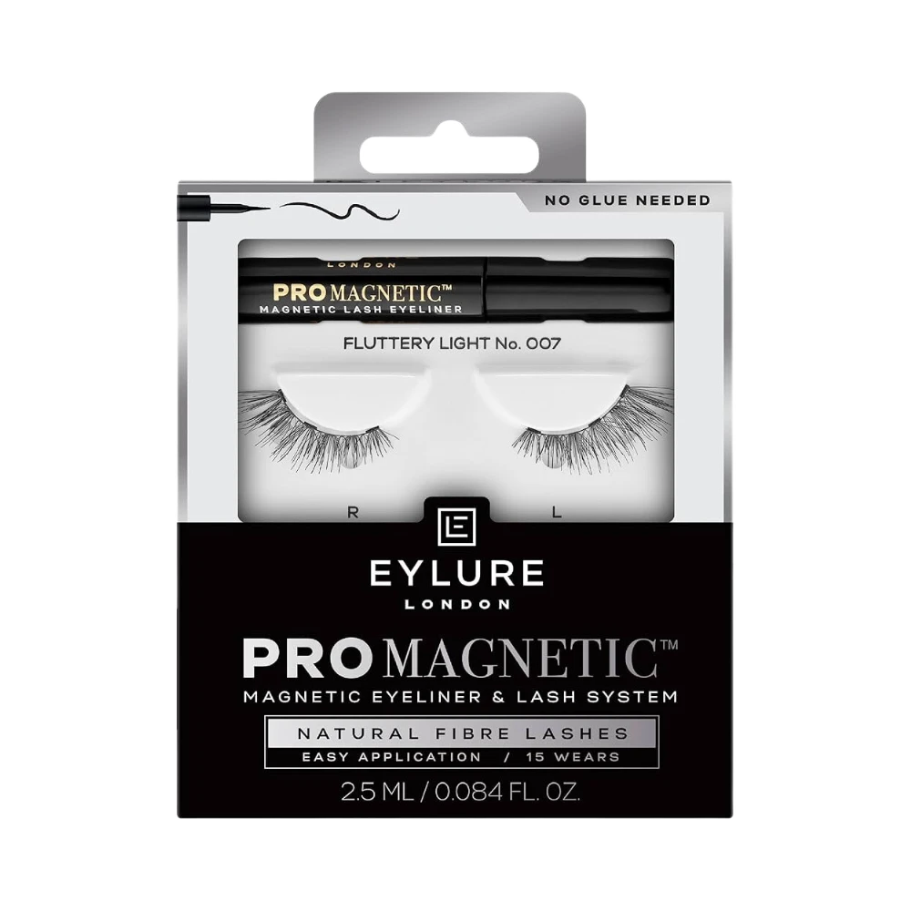Eylure London Pro Magnetic Eyeliner & Lash System - Fluttery Light 007 (4-Pack Bundle) 4 Eylure London Pro Magnetic Eyeliner & Lash System - Fluttery Light 007 (4-Pack Bundle) - Image 2