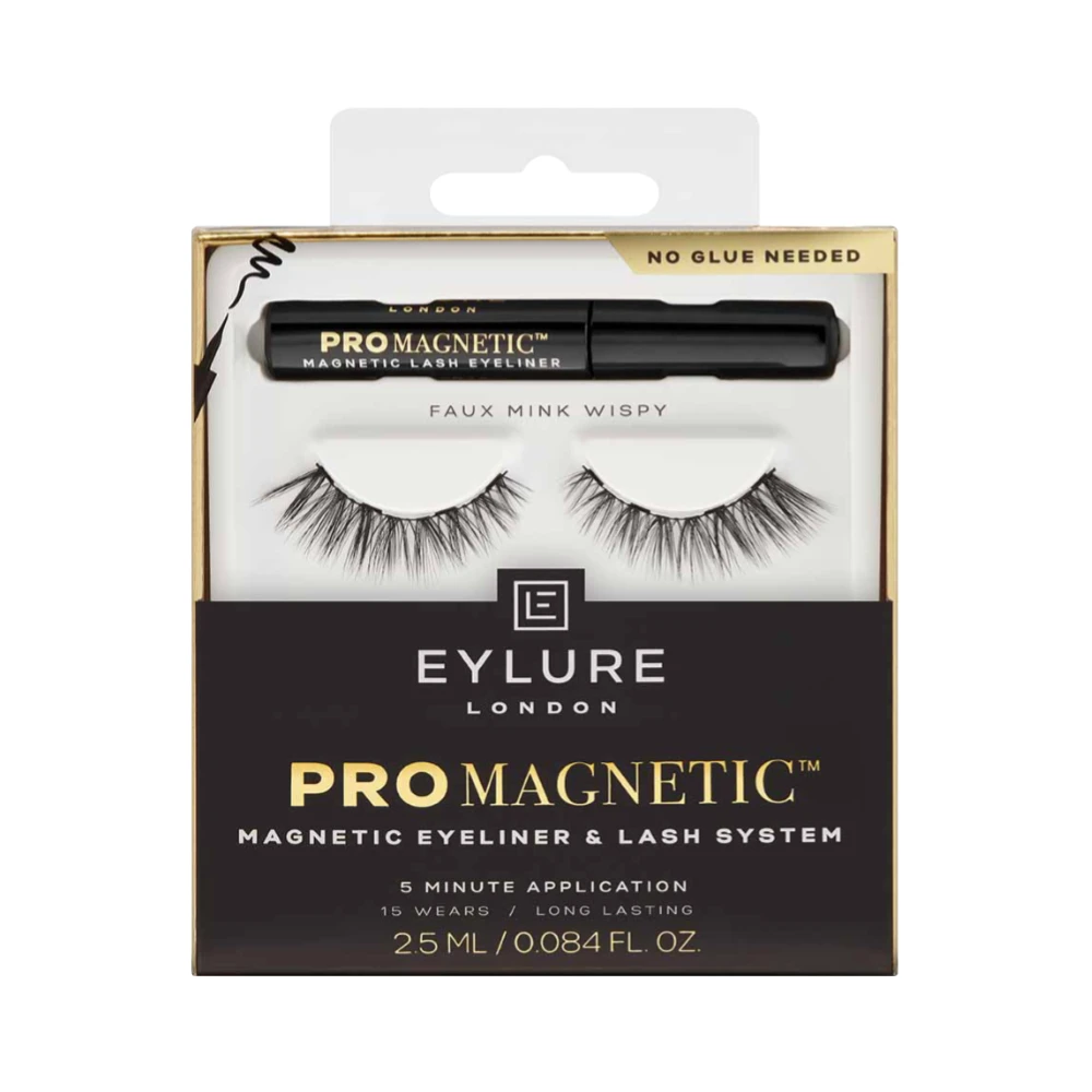 Eylure London Pro Magnetic Eyeliner & Lash System - Faux Mink Wispy (4 Pack) 4 Eylure London Pro Magnetic Eyeliner & Lash System - Faux Mink Wispy (4 Pack) - Image 2