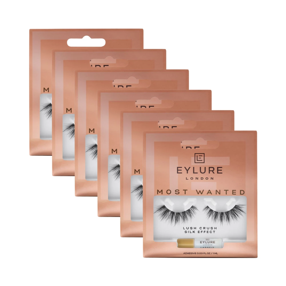 Eylure London Most Wanted Lush Crush Silk-Effect Lashes (6 Pack Bundle) 3 Eylure London Most Wanted Lush Crush Silk-Effect Lashes (6 Pack Bundle)