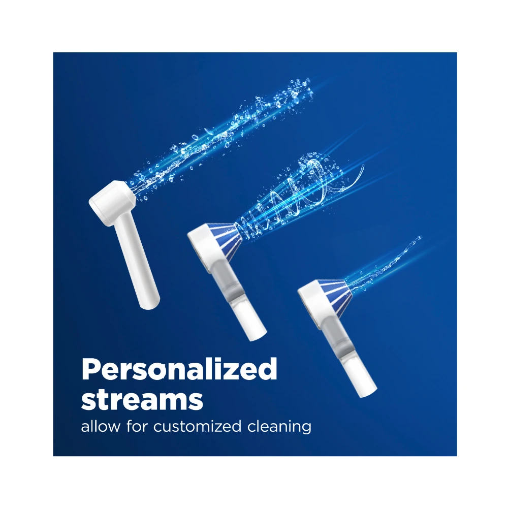 Oral-B AquaCare 6 Pro Expert Portable Water Flosser with Oxyjet Technology 10 Oral-B AquaCare 6 Pro Expert Portable Water Flosser with Oxyjet Technology - Image 8