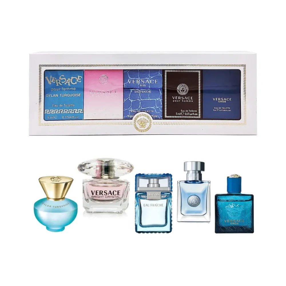 Versace 5 Piece Mini Fragrance Gift Set 3 Versace 5 Piece Mini Fragrance Gift Set